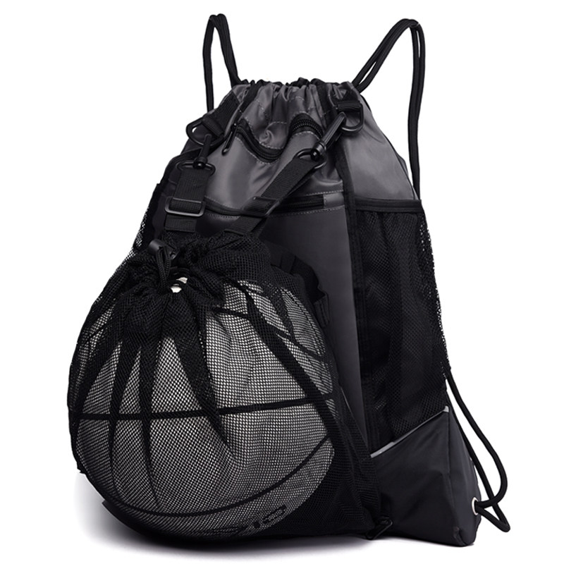 Basketball bag basketball bag net bag men's training bag football bag gym bag sports equipment bag storage bag children's backpack