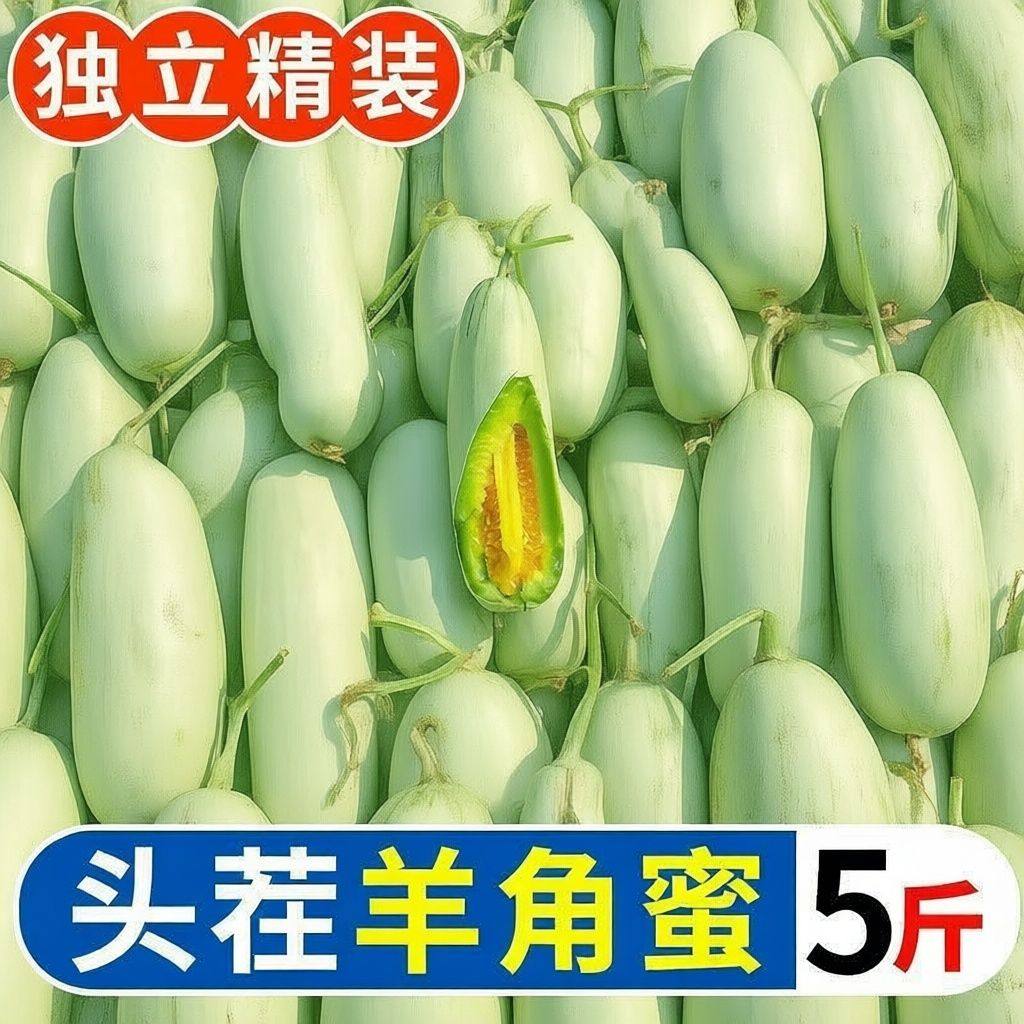 正宗山东头茬现摘羊角甜瓜新鲜应季水果当季蜜瓜孕妇香瓜整箱,淘宝优惠券,粉丝福利购,淘宝优惠卷