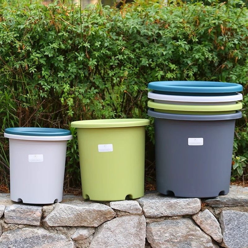 花Deepot加厚四季加仑盆控根透气月季树脂塑料大花盆阳台室内庭院,淘宝优惠券,粉丝福利购,淘宝优惠卷