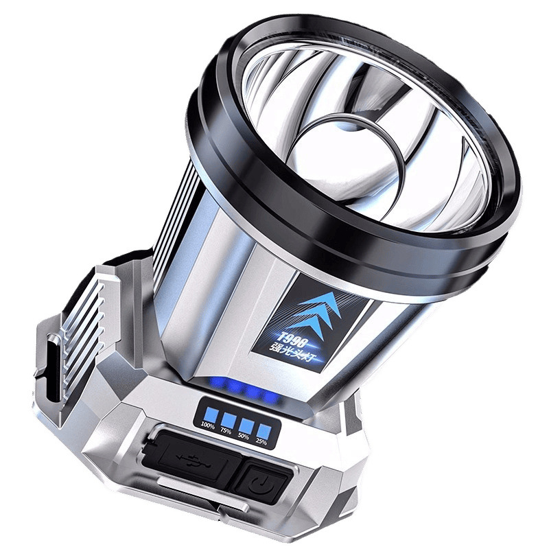 公牛适用LED头灯强光超亮夜钓专用手电筒头戴式户外远射防水感应 - 图3