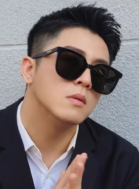 墨镜男款高级感痞帅2026新款防紫外线近视偏光专用太阳眼镜圆脸
