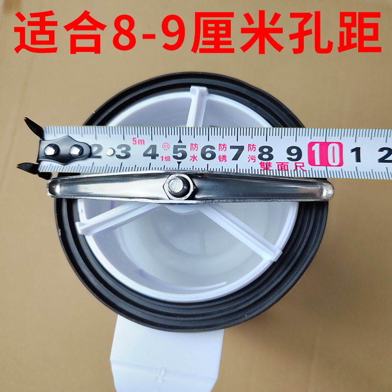 马桶配件3寸大口径加粗排水阀8-9cm孔距坐便器水箱下水器进水阀 - 图0