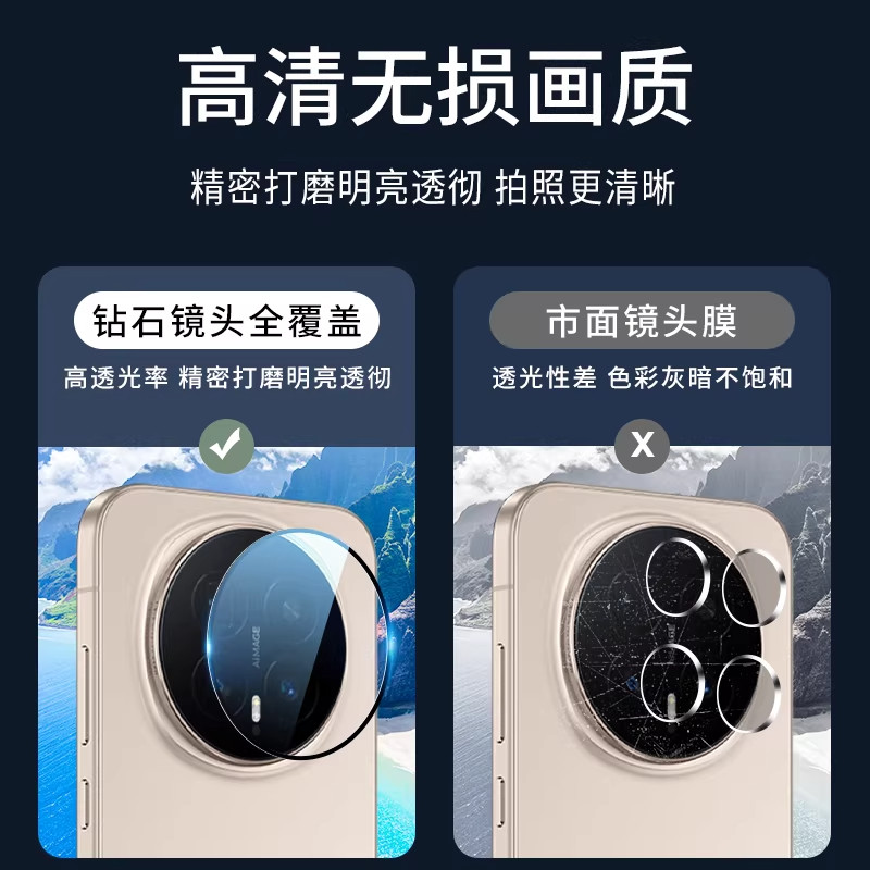 适用荣耀Magic8pro镜头膜Magic7Pro钢化膜honor系列magicV5摄像头保护膜Magic6手机镜头后置贴膜V3全包相机膜,淘宝优惠券,粉丝福利购,淘宝优惠卷