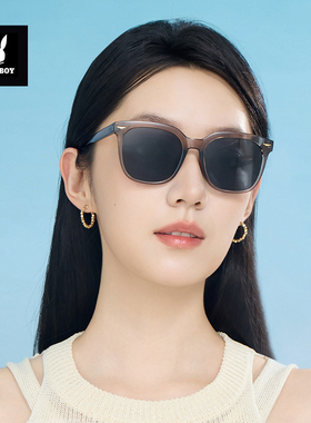 花花公子太阳镜女款2025新款防紫外线适合方圆脸高级感偏光墨镜男