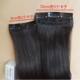 Fully real hair piece, one piece straight hair piece, real hair can be dyed and permed, seamless hair extension piece, thickened, real hair