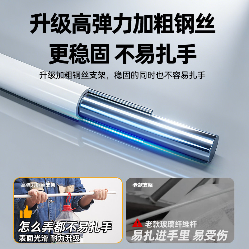 全罩式蚊帐2026新款家用卧室免安装蒙古包儿童可折叠帐篷支架遮光