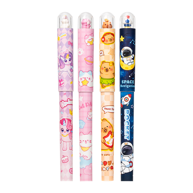 热可擦钢笔小学生三年级专用矫正握姿卡通钢笔儿童钢笔热敏可擦可替换墨囊正姿初学者练字纯蓝卡皮巴拉钢笔,淘宝优惠券,粉丝福利购,淘宝优惠卷