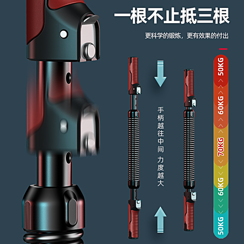 臂力器男士练手臂胸肌肉锻炼30kg腹肌拉力健身器材40公斤专业握力 - 图0