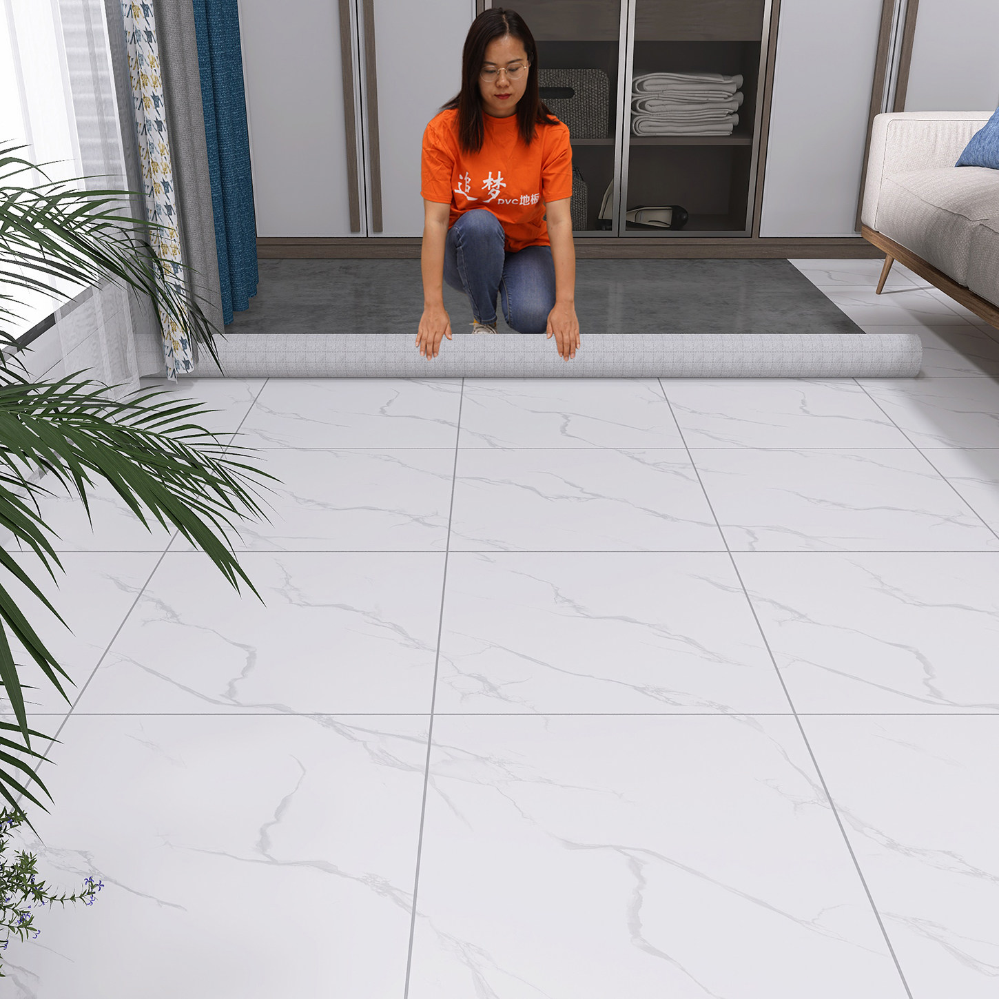 地板革家用加厚耐磨防水防滑水泥地直接铺地胶地垫pvc塑胶地板贴,淘宝优惠券,粉丝福利购,淘宝优惠卷