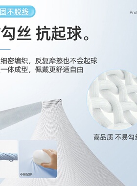 冰丝防晒腿套男款夏季户外透气骑行跑步护腿钓鱼脚套运动袜套防滑