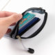 Travel passport storage bag double layer mesh