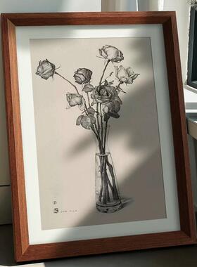 素描画框相框现代简约