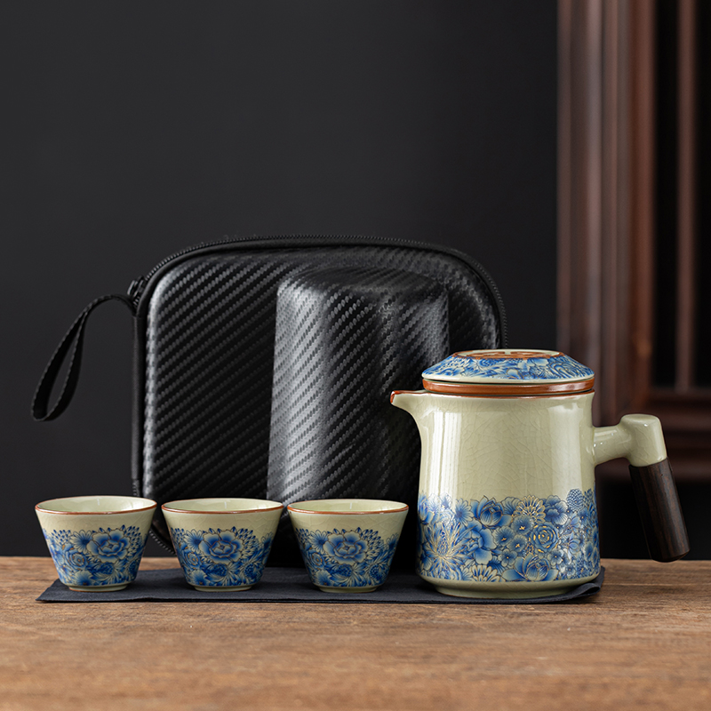 2025新款旅行茶具套装便携式户外露营泡茶喝茶装备随行快客杯精致 - 图2