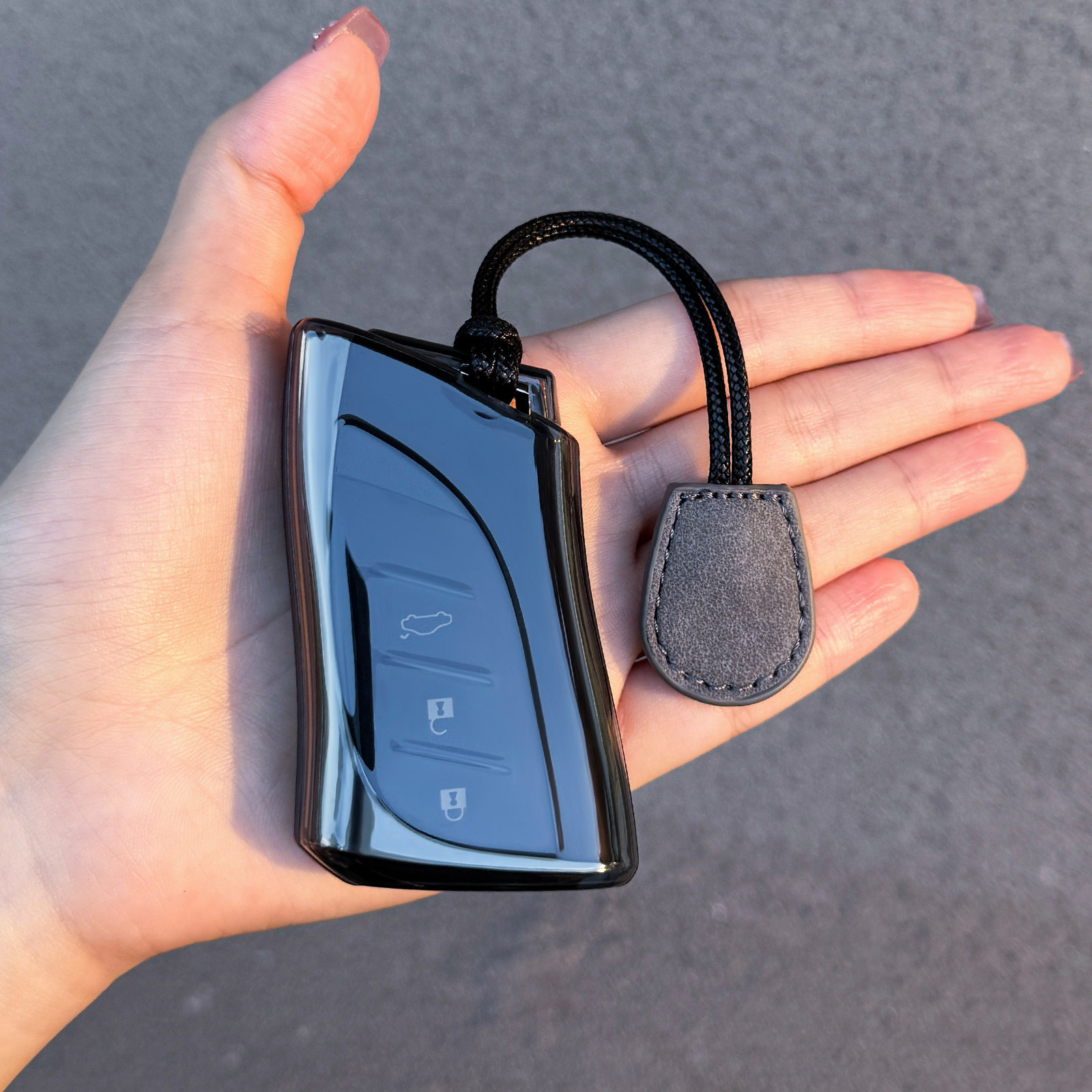 雷克萨斯ES钥匙套ES200/ES260/ES300透明RX保护壳LX/LS车扣NX/GX