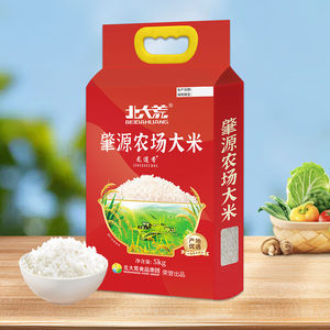 北大荒特色农场大米5kg长粒香米东北新米10斤家庭装粳米食用