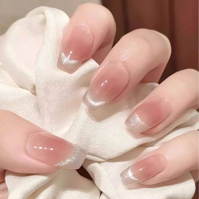 乌梅酒红显白穿戴甲贴片假指甲甲片新款秋冬红色新年晕染,淘宝优惠券,粉丝福利购,淘宝优惠卷