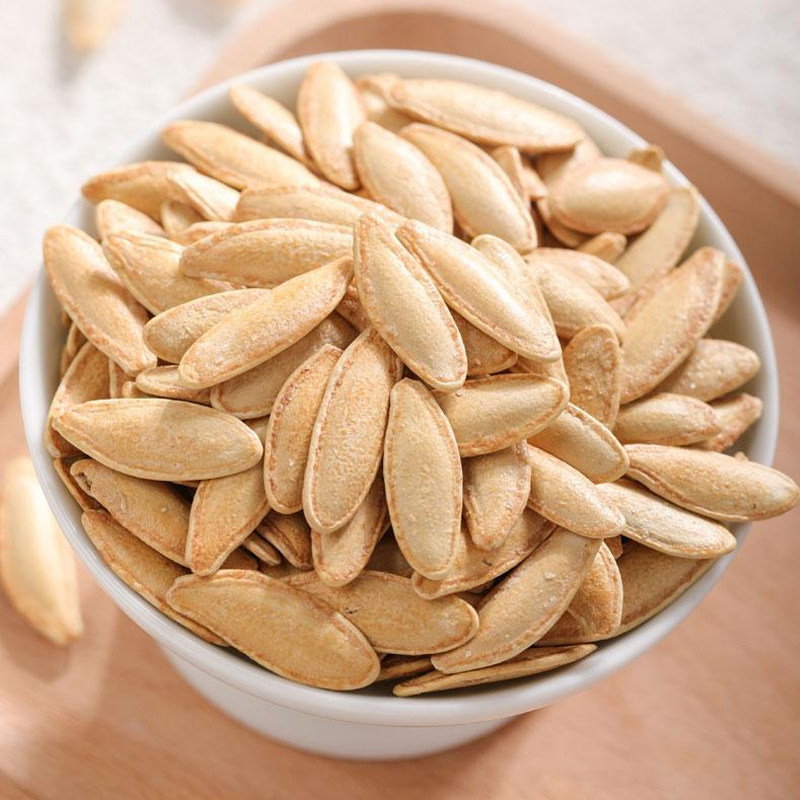 净重长粒美人甲南瓜子新货新日期椒盐味南瓜籽坚果熟炒货休闲零食