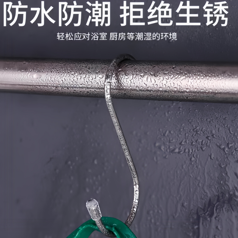 腊肉挂钩不锈钢S型晒腊鱼挂烤鸭香肠猪肉加粗304挂肉钩子实心承重,淘宝优惠券,粉丝福利购,淘宝优惠卷