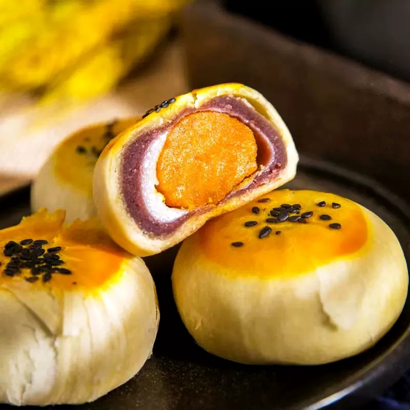 【3sku加购】蛋黄酥12枚