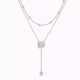 Pearl bow clavicle chain for women | Thousands of people purchased more