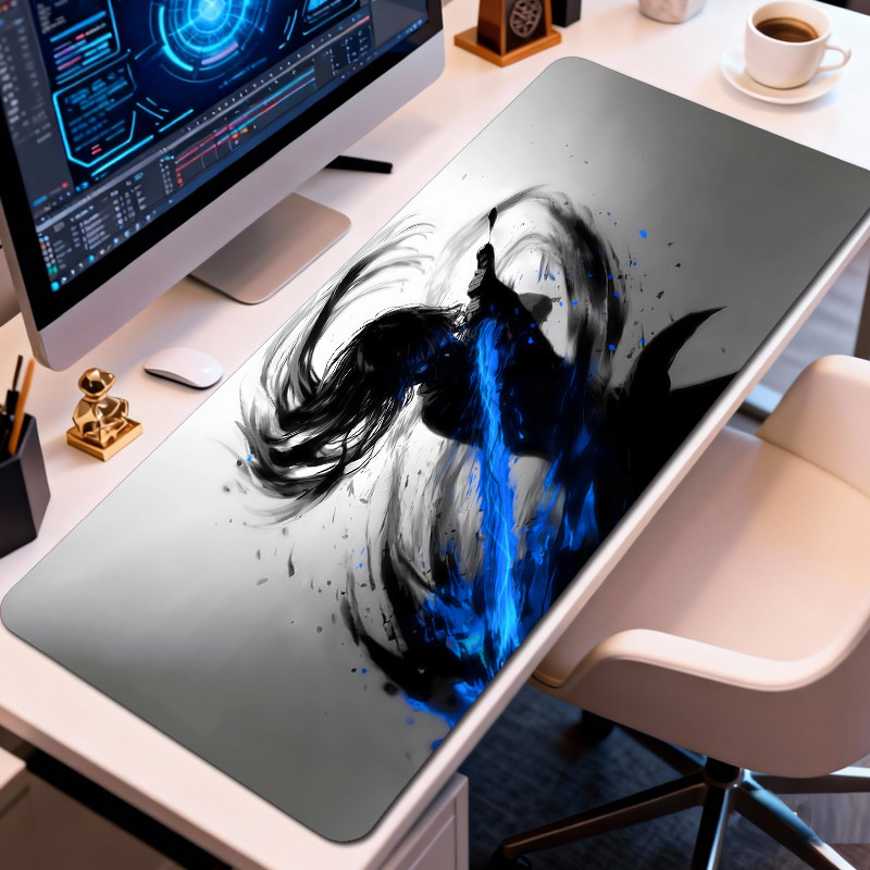 鼠标垫超大号二次元游戏垫子办公桌垫电脑键盘加厚橡胶软垫防滑,淘宝优惠券,粉丝福利购,淘宝优惠卷