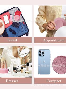美妆刷笔刷收纳支架美妆蛋清洁清洗盒子Make-up brush cleaner