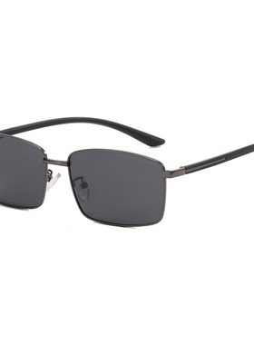 新款男士偏光太阳镜方形时尚司机遮阳防紫外线开车墨镜钓鱼眼镜潮