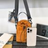 Outdoor hiking portable water bottle mobile phone bag lightweight crossbody small bag sports multi-functional portable small bag
