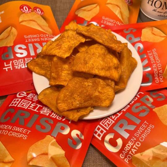 岭哥香脆田园红薯片脆片酥脆农家手工休闲番薯干片地瓜干追剧零食