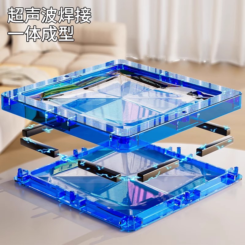 儿童磁力片彩窗磁吸积木拼图男女孩子益智拼装玩具0到3岁生日礼物 - 图2