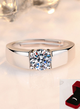 情侣对戒情侣款925混合材质小众