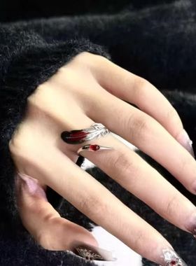 灵鹤浮生手镯小众设计高级暗黑风新中式复古精致2025新款手饰手链