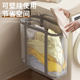 Folding dirty clothes basket