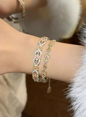 花满筑宫廷风手镯|293人收藏