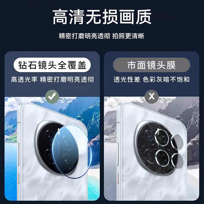 适用荣耀Magic8镜头膜Magic7手机钢化膜Pro摄像头honor新款保护华为migac6至臻版后盖maigc6Por贴膜相机一体 - 图0