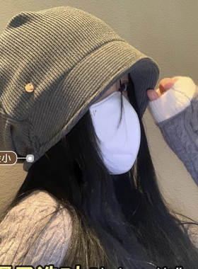 素颜韩系大头围月子帽子秋冬堆堆帽子女款2026新款宽松百搭包头帽