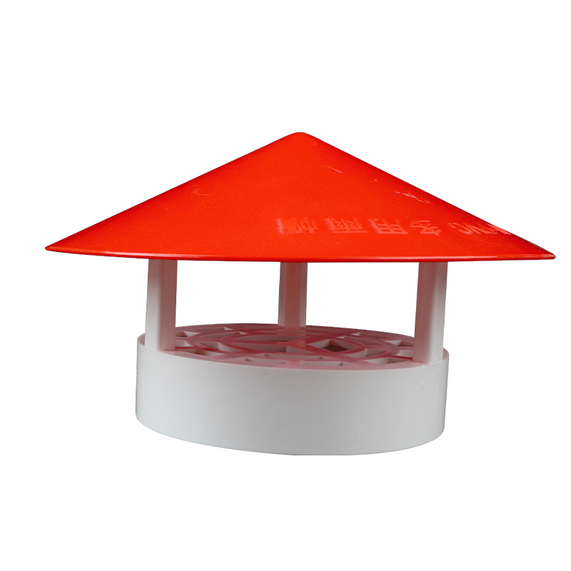 透气帽pvc防雨帽110160屋顶外墙排气风帽罩出风口75通风口内径 - 图3