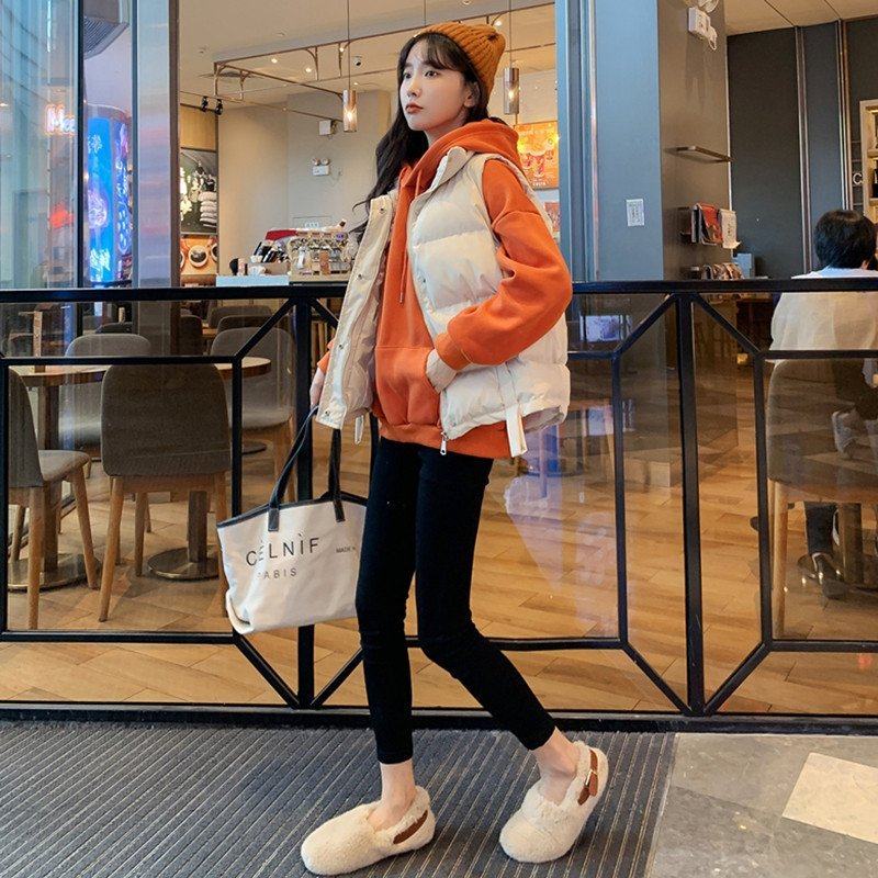 2025秋冬季羽绒棉衣马甲女新款立领短款加厚外穿马夹背心外套加绒,淘宝优惠券,粉丝福利购,淘宝优惠卷
