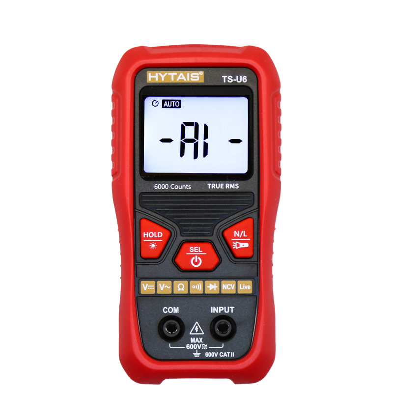 万用表智能高精度防烧数字万能表电工小型电表电压全自动多功能 - 图3