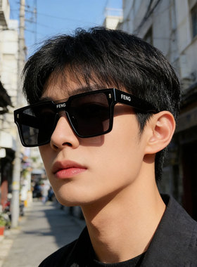 墨镜高级感登山偏光太阳眼镜男