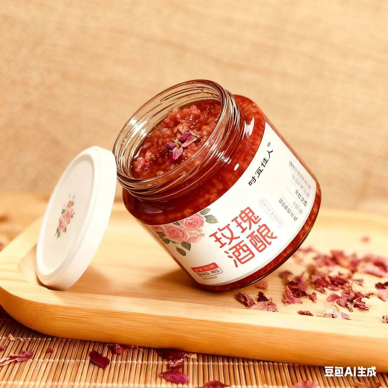 孝感米酒醪糟红曲玫瑰酒酿糯米重瓣传统自然发酵月子食用手作瓶装,淘宝优惠券,粉丝福利购,淘宝优惠卷