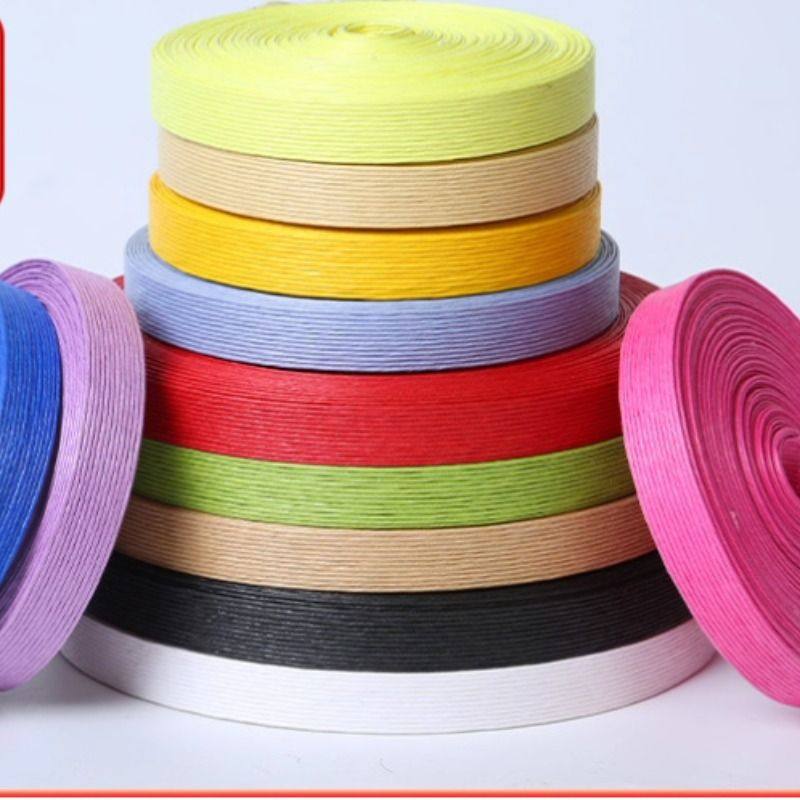 宽纸藤编织绳彩色纸绳DIY手工制作材料编筐篮子纸绳纸排绳12股,淘宝优惠券,粉丝福利购,淘宝优惠卷