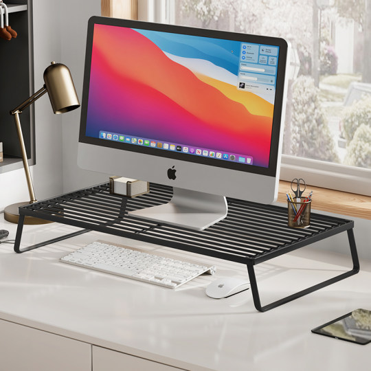 笔记本电脑支架镂空式散热架家用底座桌面增高星空烧烤架子电脑桌支撑显示器收纳