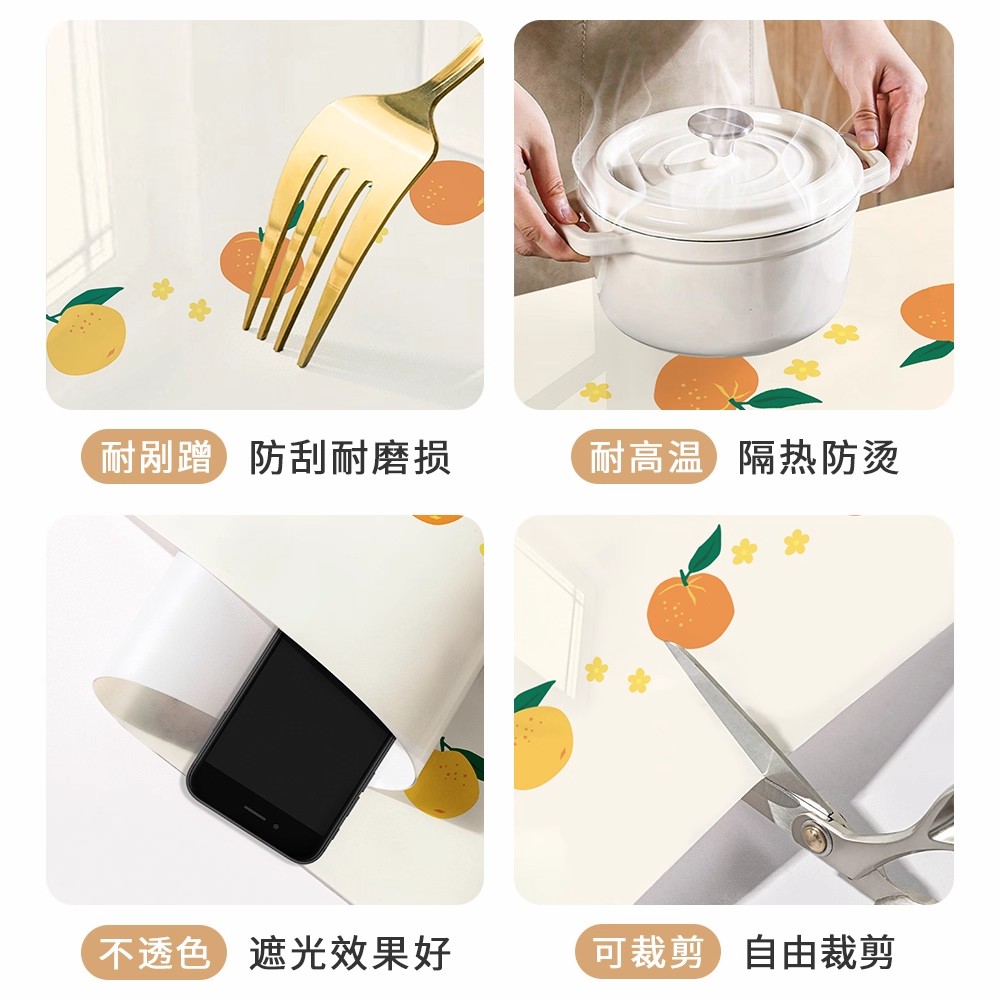 Waterproof pvc dining table mat 60x60cm