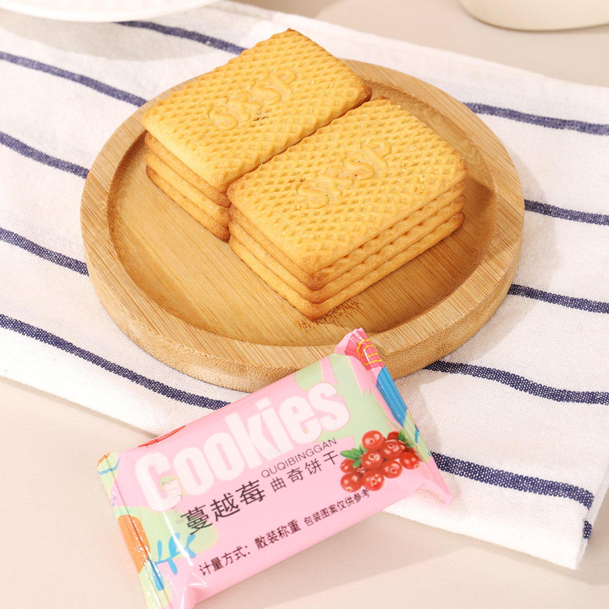 蔓越莓曲奇饼干整箱早餐网红小零食小吃休闲食品袋装办公室小吃