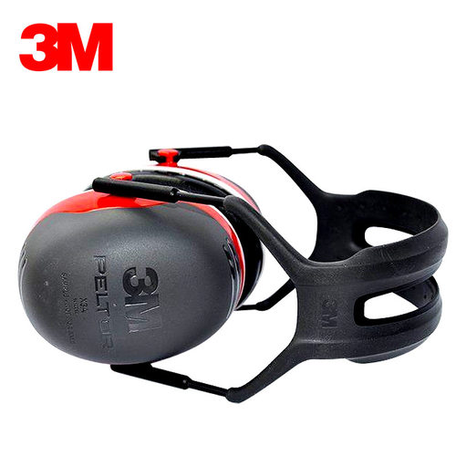 3M X3A隔音耳罩  头戴式PELTOR 听力防护耳罩 降噪消声专业 - 图0
