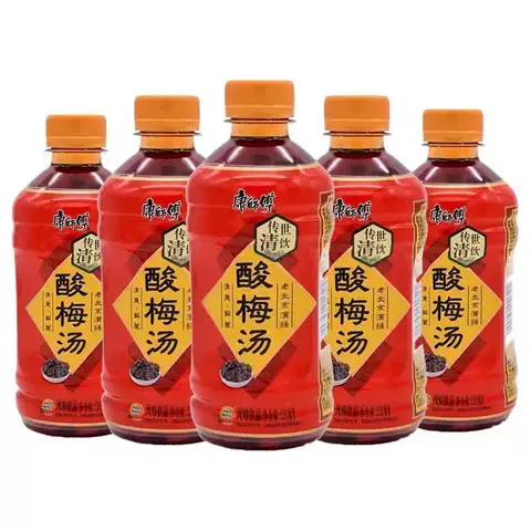康师傅酸梅汤饮料330ml*1瓶装小瓶夏日解渴风味饮料 图片 3
