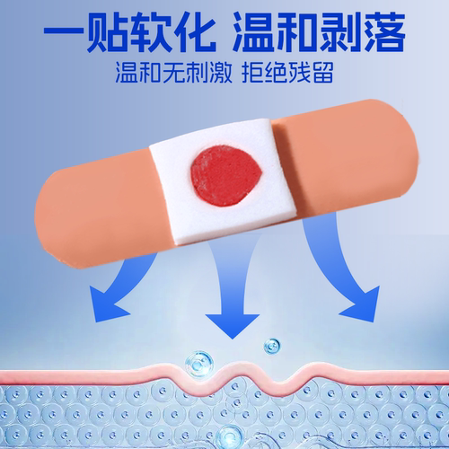 北京同仁堂鸡眼贴鸡眼膏鸡贴眼膏鸡茧膏水杨酸去除老茧脚底肉刺 - 图2