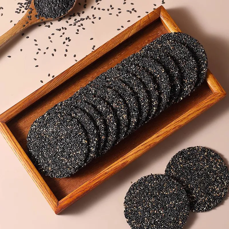 【以黑养黑】高钙黑芝麻饼酥薄脆无糖精孕期健康饼干孕妇儿童解馋,淘宝优惠券,粉丝福利购,淘宝优惠卷