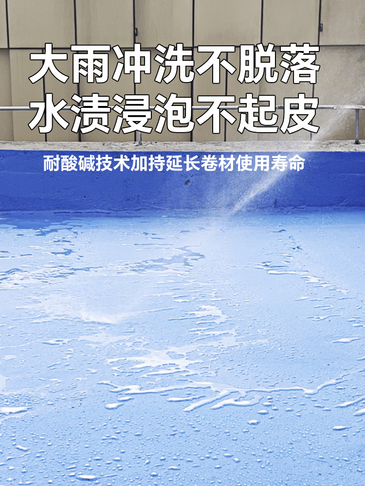 屋顶防水补漏专用涂料楼顶房顶堵漏王外墙裂缝漏水沥青材料防漏胶 - 图1